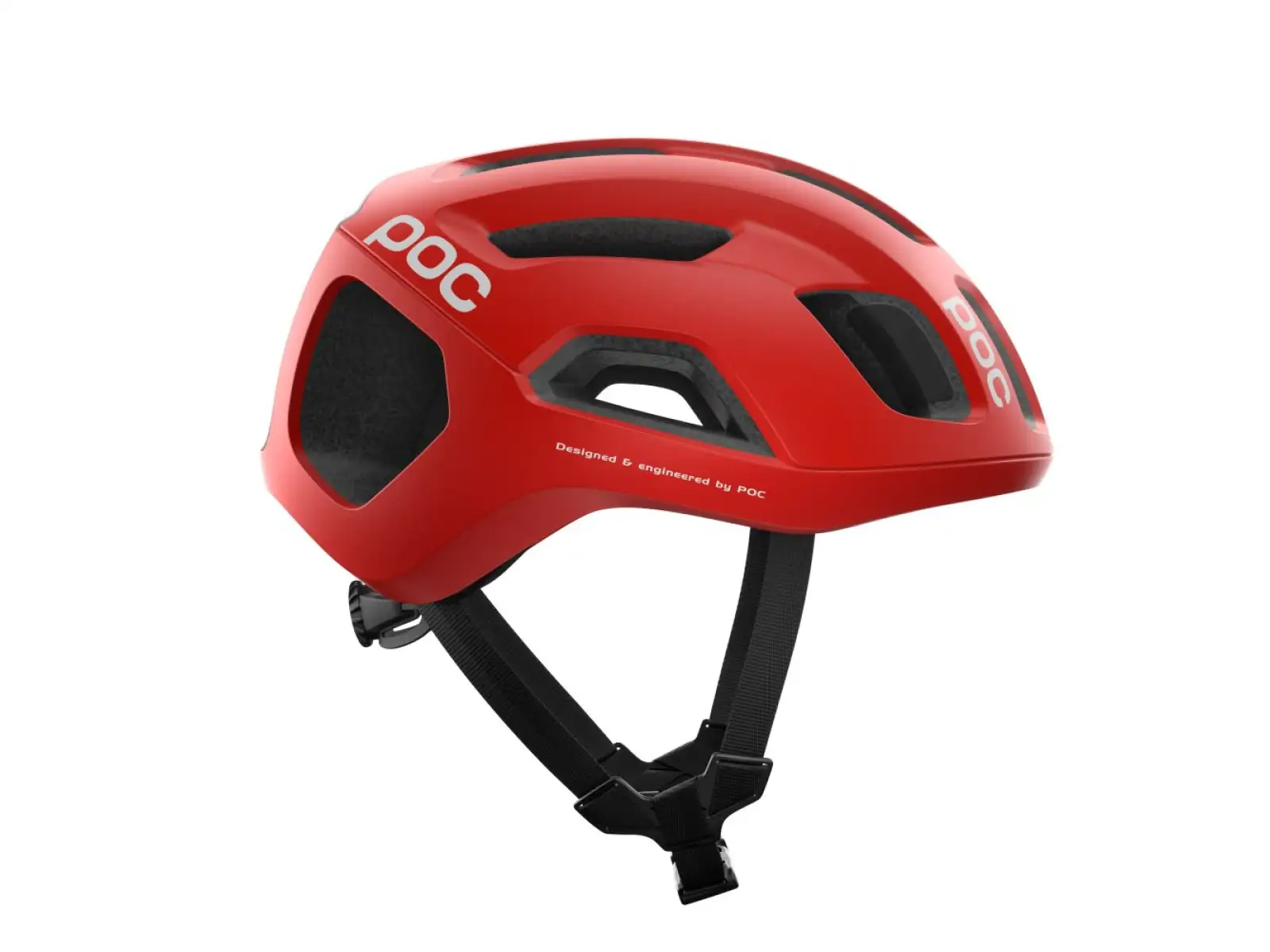 POC Ventral Air MIPS Helm Prismane Red Matt