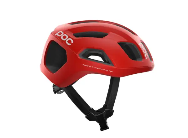 POC Ventral Air MIPS Helm Prismane Red Matt