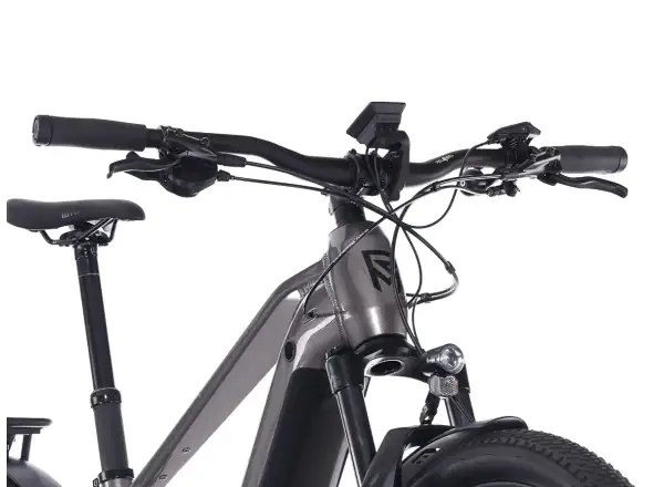 Rock Machine eBlizz B90T E-Mountainbike Gloss Stone Grey