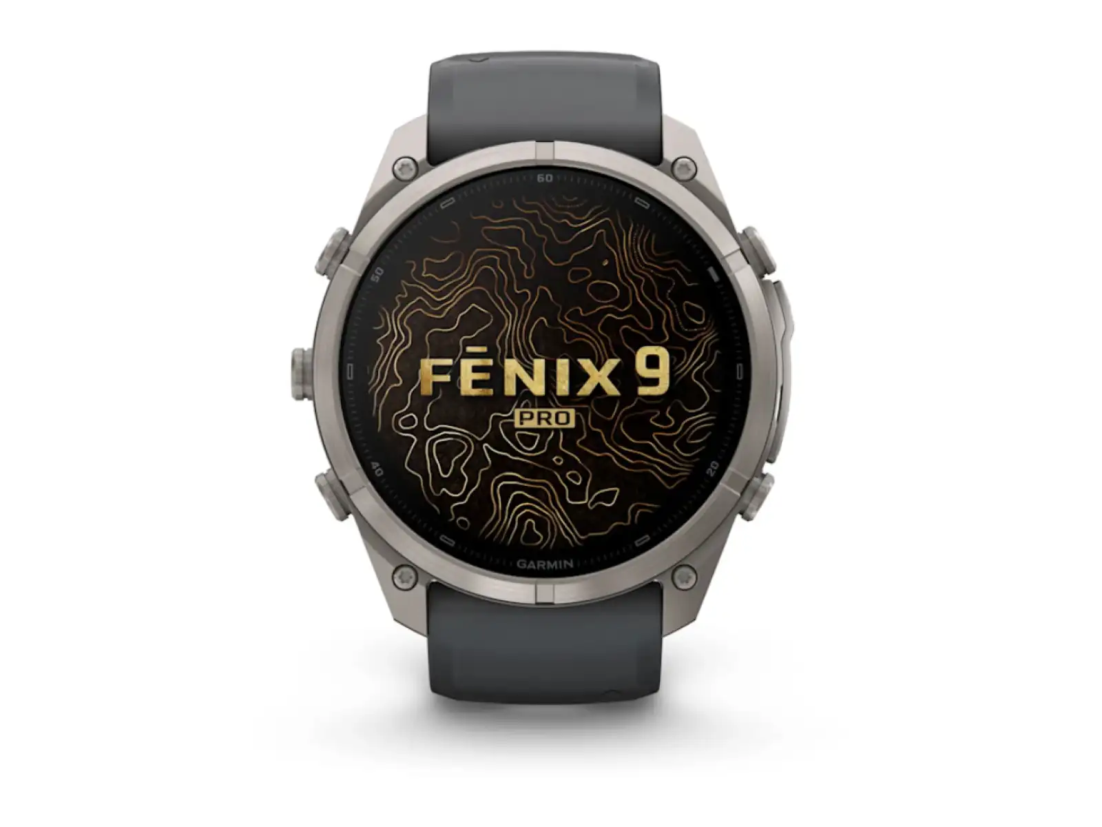Garmin Fénix 9 Pro inReach 51 mm Smartwatch Titanium Graphite/Black