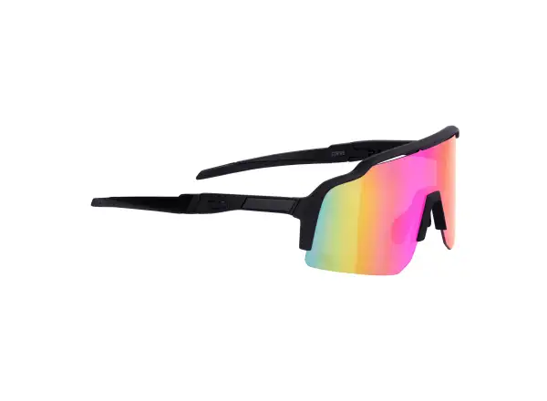 Force Strive Brille schwarz/violett-gelbes Spiegelglas