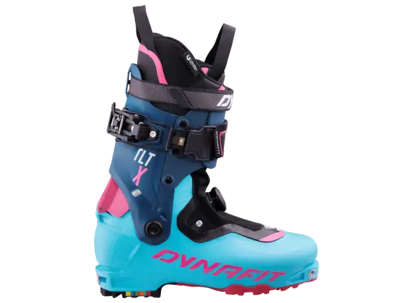 Dynafit TLT X Damen Skitourenschuhe Silvretta/Pink Glo.