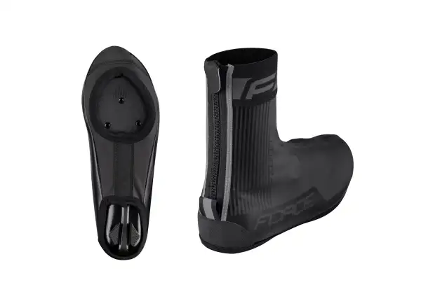 Force Rainy Road Überschuhe für Radschuhe Schwarz.