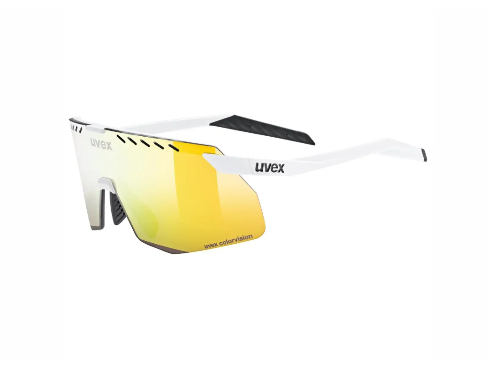 Uvex Pace Stage ColorVision Small Brille White Matt/Mirror Yellow
