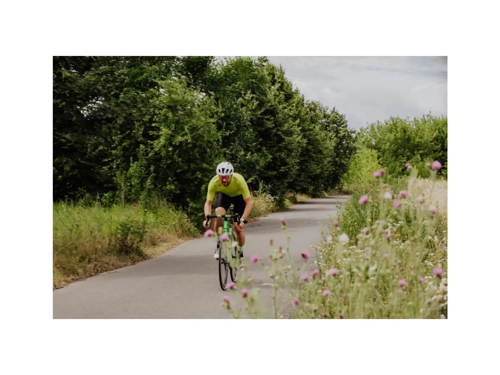 Force Strive Fahrradbrille transparent/rosa verspiegeltes Glas