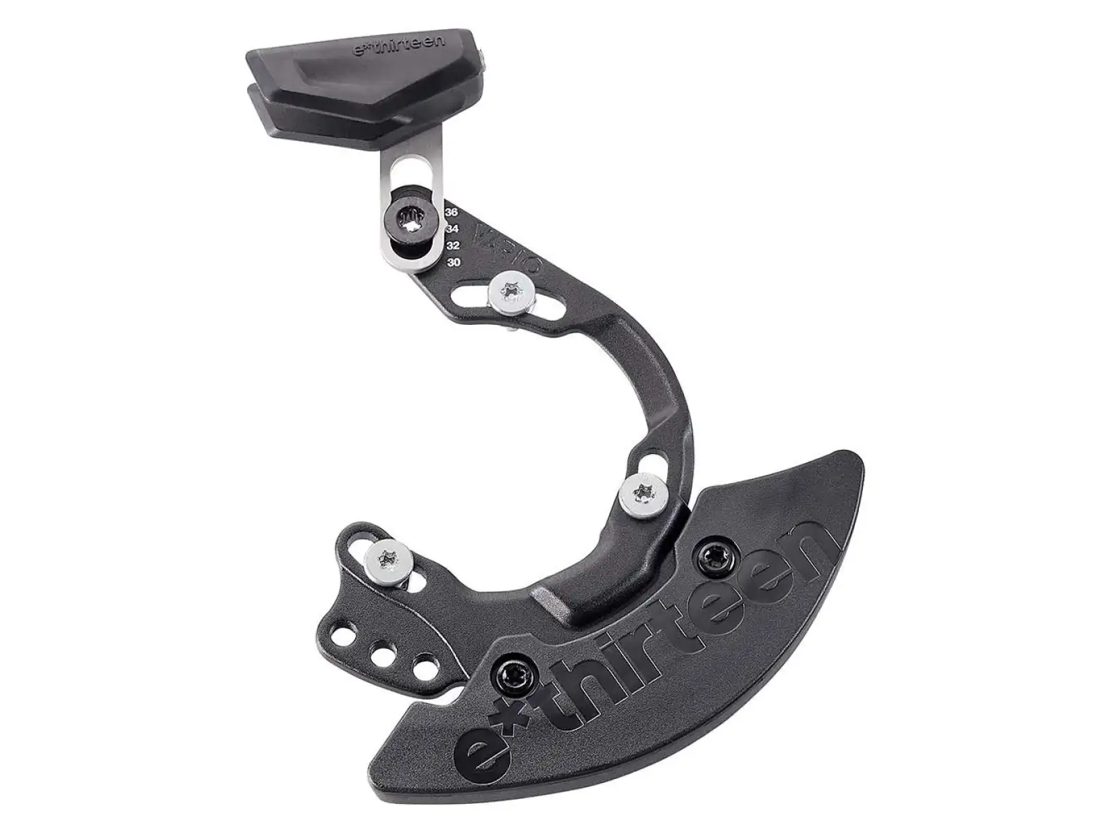 E-13 Vario Enduro Kettenschutz Schwarz
