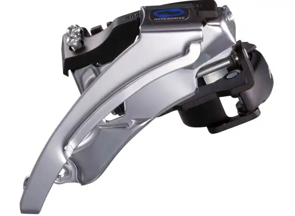 Shimano Altus FD-M310 MTB-Umwerfer für 3×7-/8-fach, Klemme 34,9/31,8 + 28,6 Top-Swing Dual Pull 42