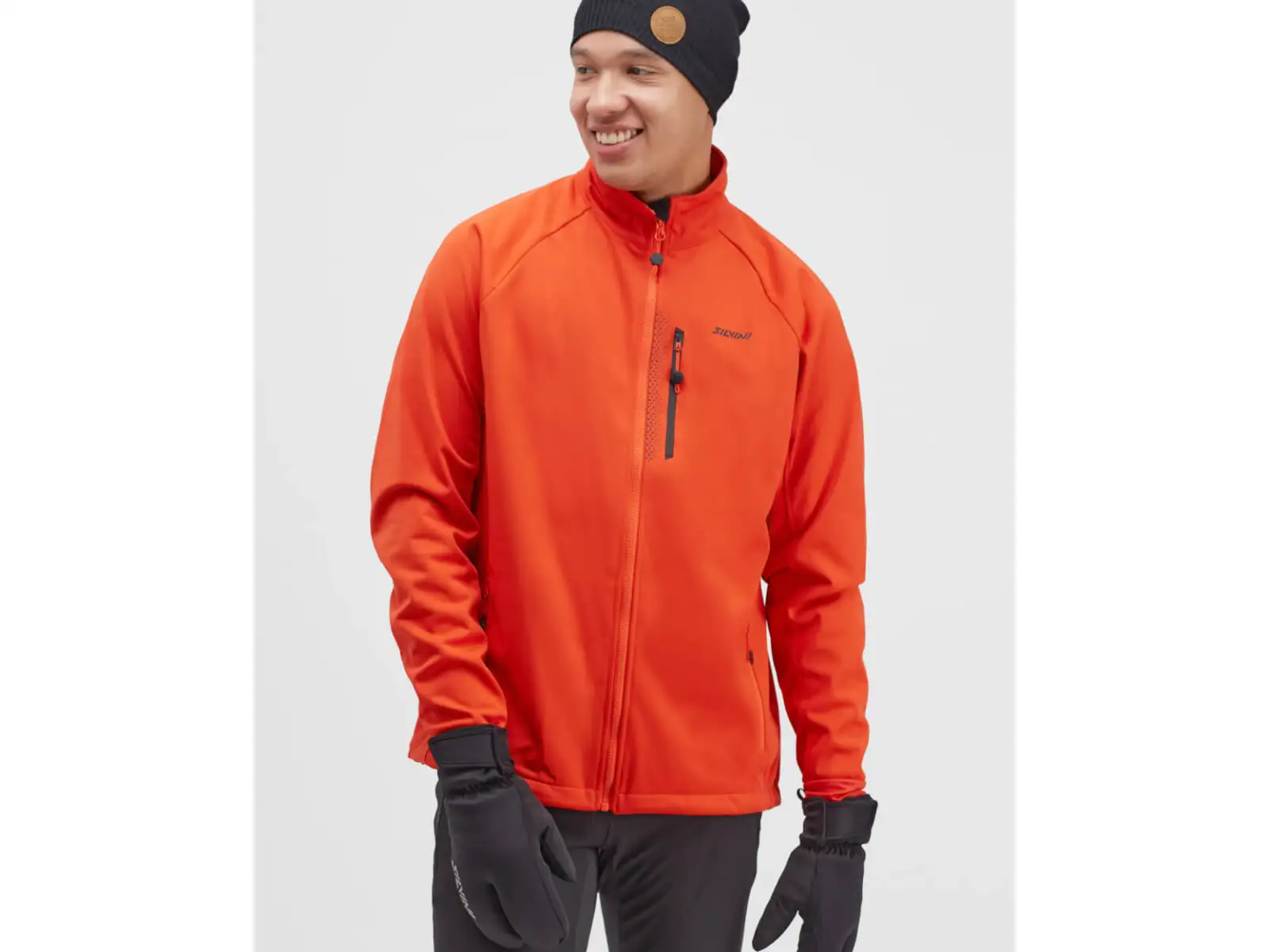 Silvini Anteo Herrenjacke rubin/schwarz
