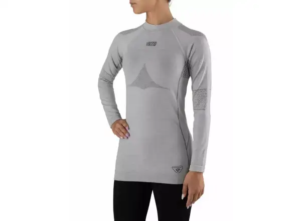 Viking-Lava Primaloft Damen Langarmshirt Light Grey.
