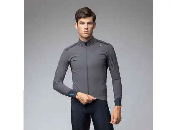 Alé Klimatik K-Tornado Herren Winter-Fahrradjacke Dark