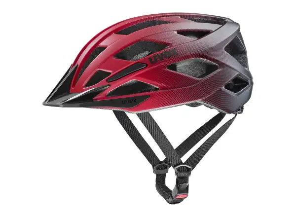 Uvex I-vo 2 Helm Red/Black Matt