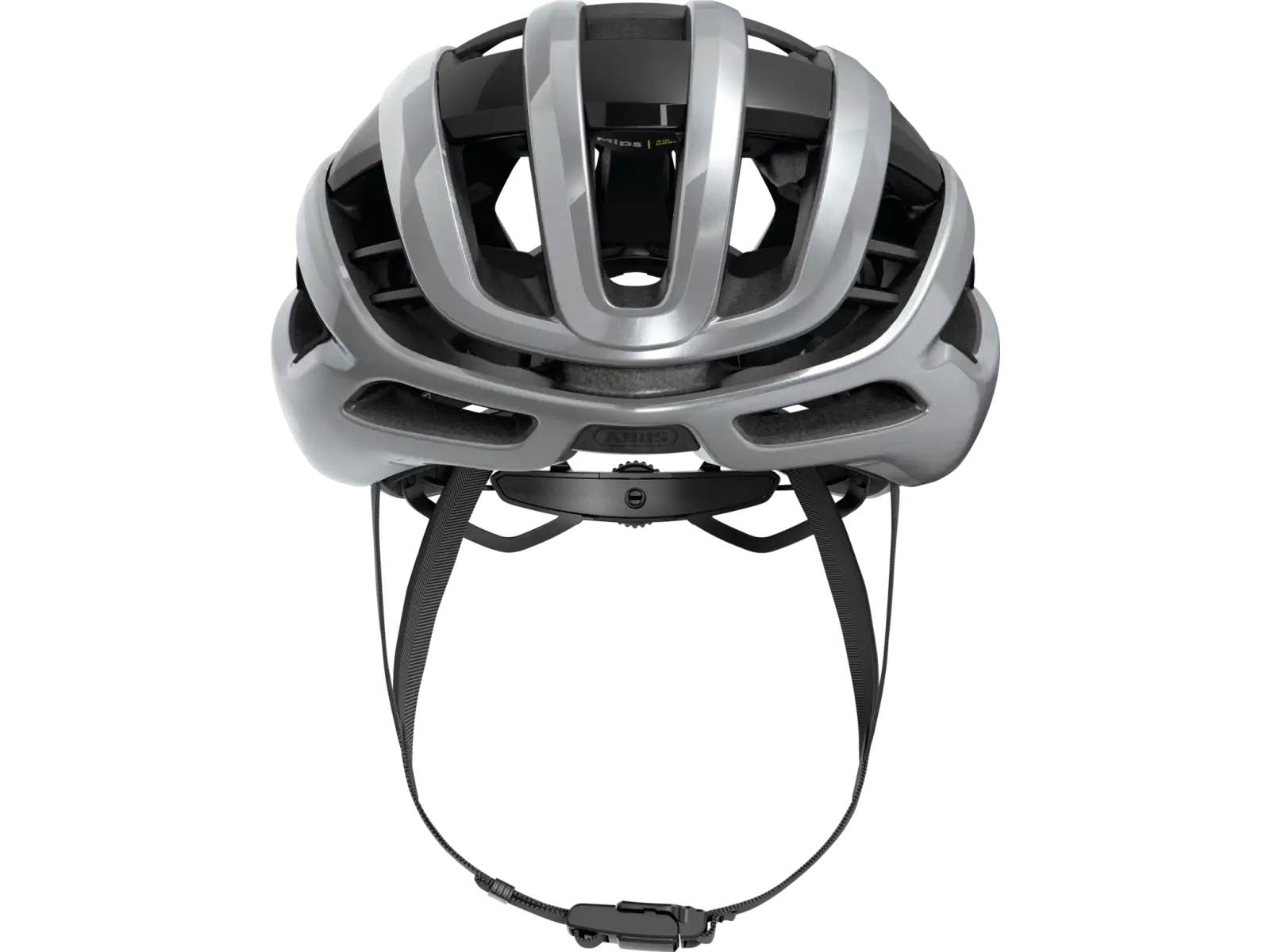 Abus AirBreaker 2.0 MIPS Rennradhelm Graphite Silver