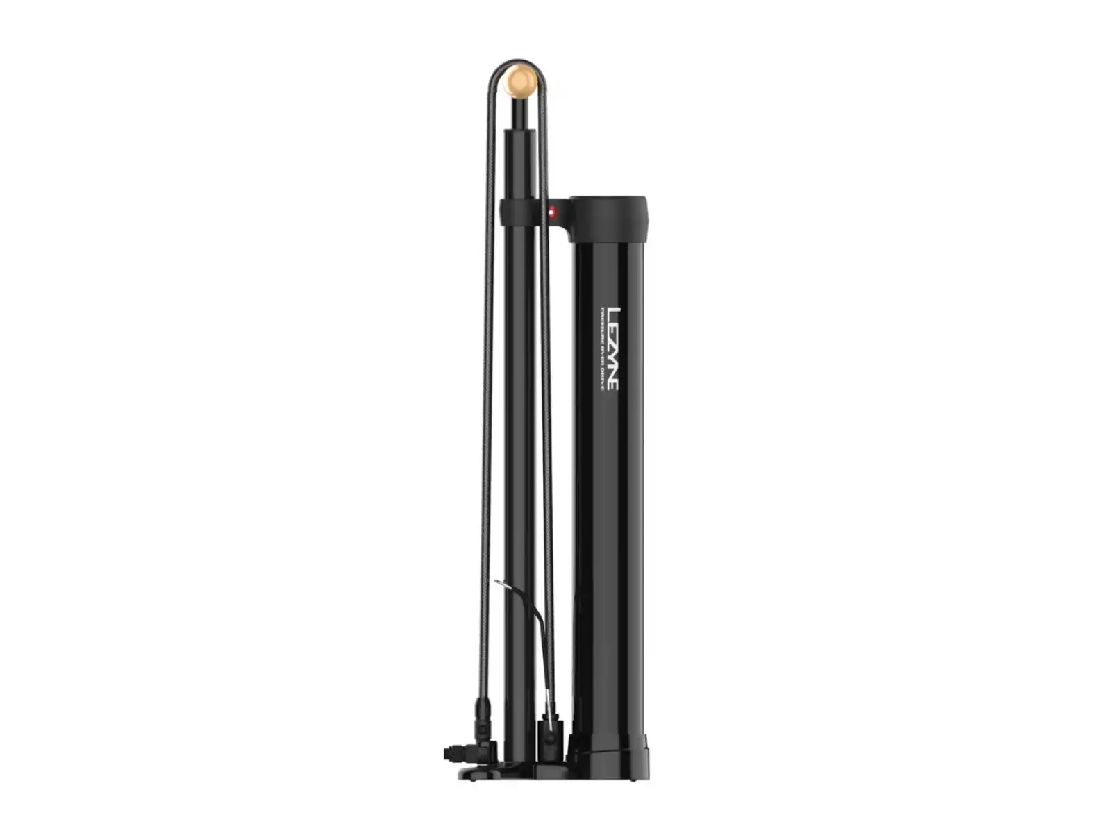 Lezyne Pressure Over Drive Pumpe Schwarz.