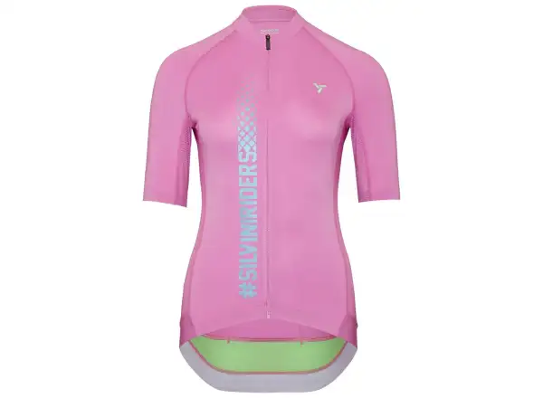 Silvini Mazzana Damen Trikot Kurzarm Blush/Green
