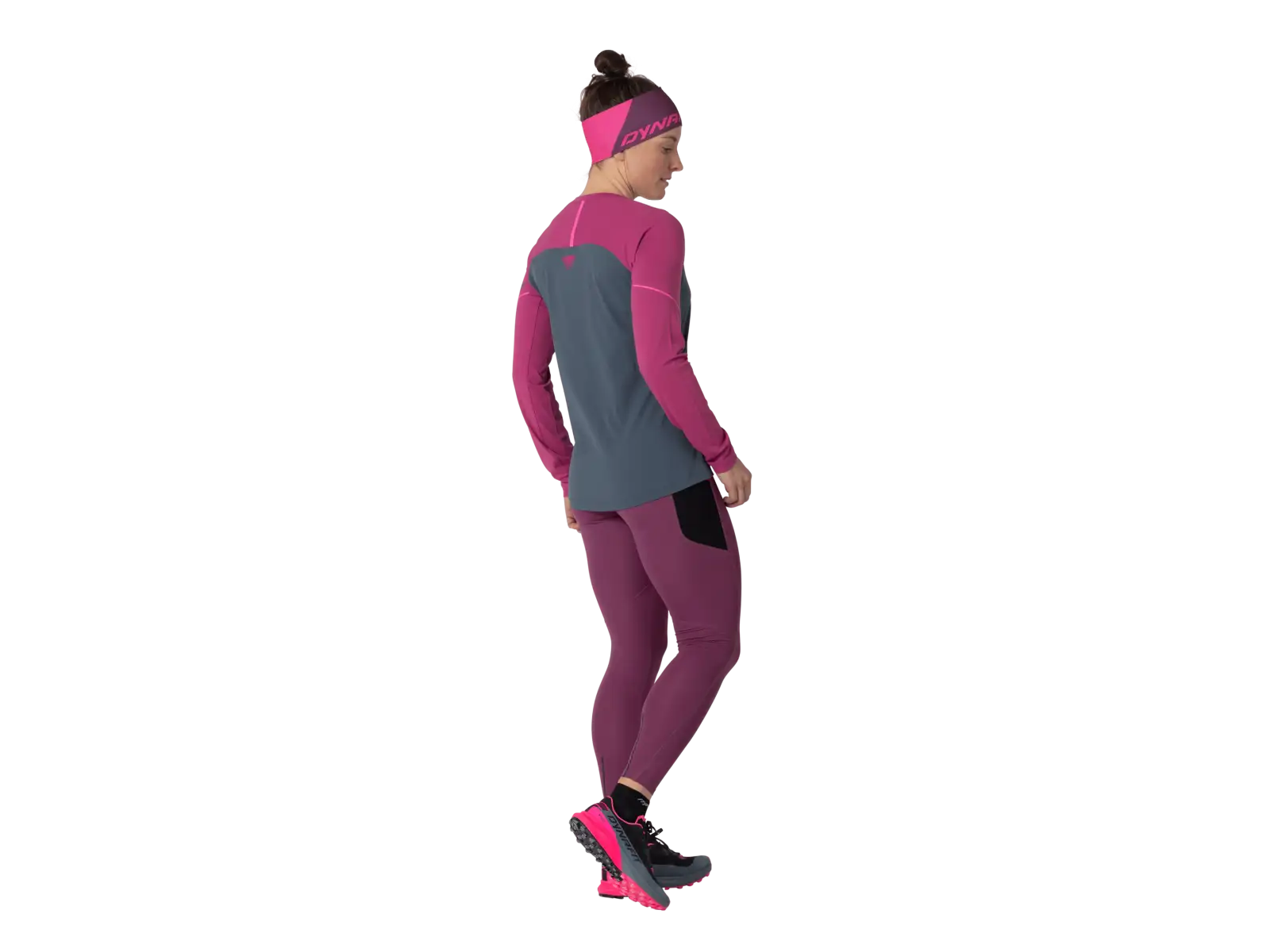 Dynafit Alpine Pro Damen T-Shirt Langarm Magenta