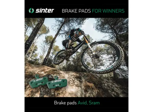 Sinter Sram Code, Guide Bremsbeläge Polymer Grün