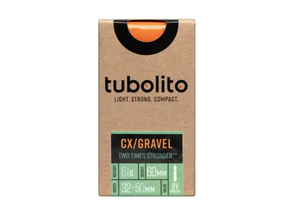 Tubolito S-Tubo CX/Gravel Schlauch 32-50/584-622 mm gal. Ventil Schwarz