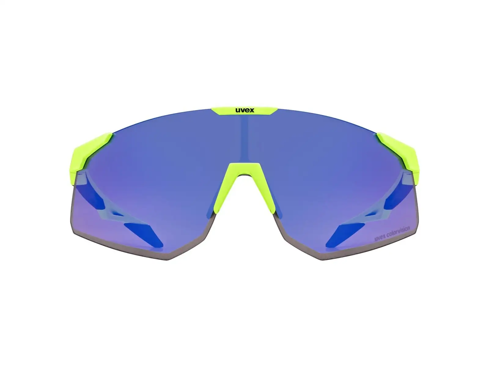 Uvex Pace Perform Colorvision Brille Yellow Matt/Mirror Blue