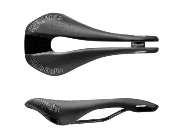 Selle Italia Novus Endurance TM Superflow S Sattel Schwarz