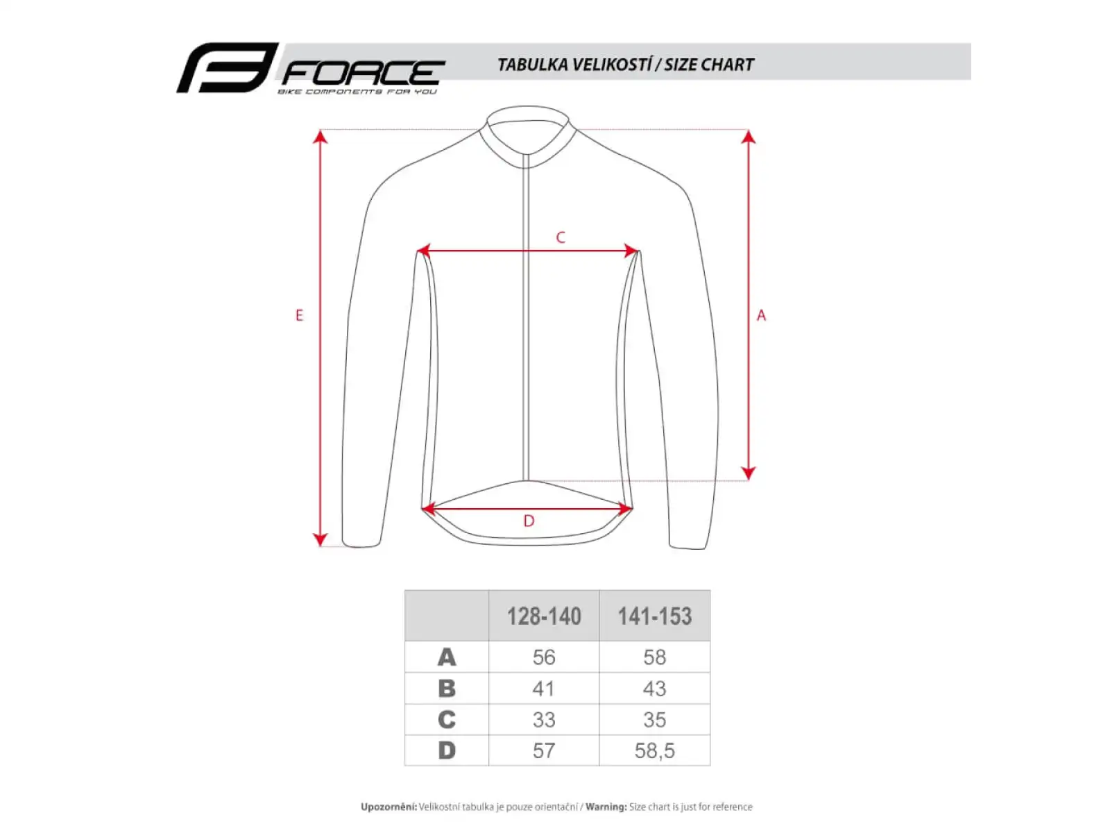 Force Frost Kid Kinderjacke schwarz / fluoreszierend gelb