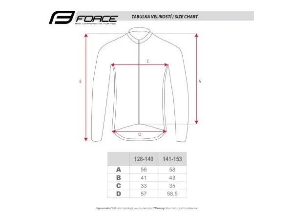 Force Frost Kid Kinderjacke schwarz / fluoreszierend gelb
