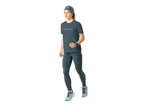 Dynafit Trail Reflective Damen Laufshirt Kurzarm Cinder