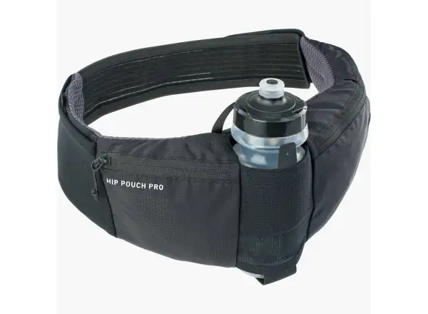Evoc Hip Pouch Pro Hüfttasche 1 l + Flasche 0,55 l Schwarz
