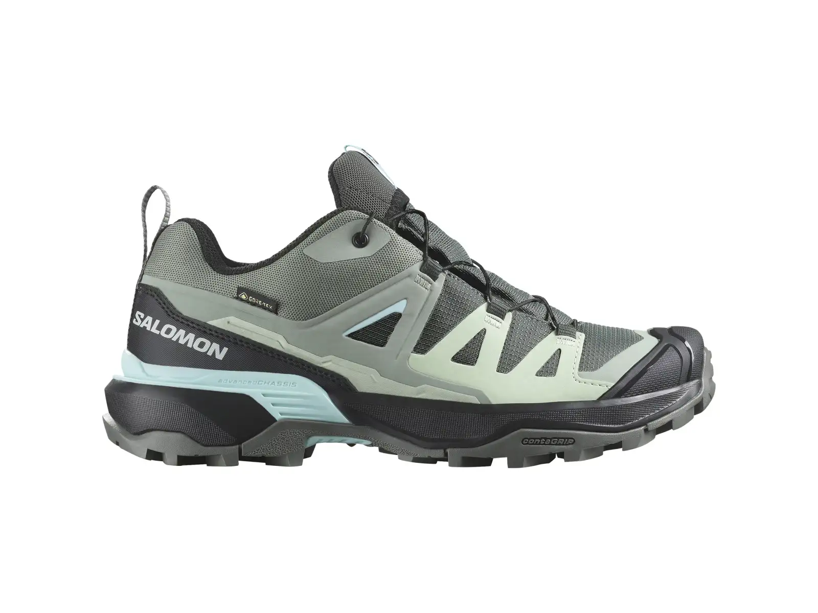 Salomon X Ultra 360 GTX Damen Wanderschuhe Sedona Sage/Black/Sea Foam