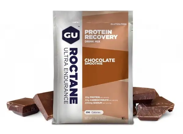 GU Roctane Recovery Drink Mix Schokoladen Smoothie Beutel 62 g