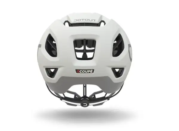 Fahrradhelm Dotout Coupé Pro Perlmutt Matt Weiß/Grau XS/M