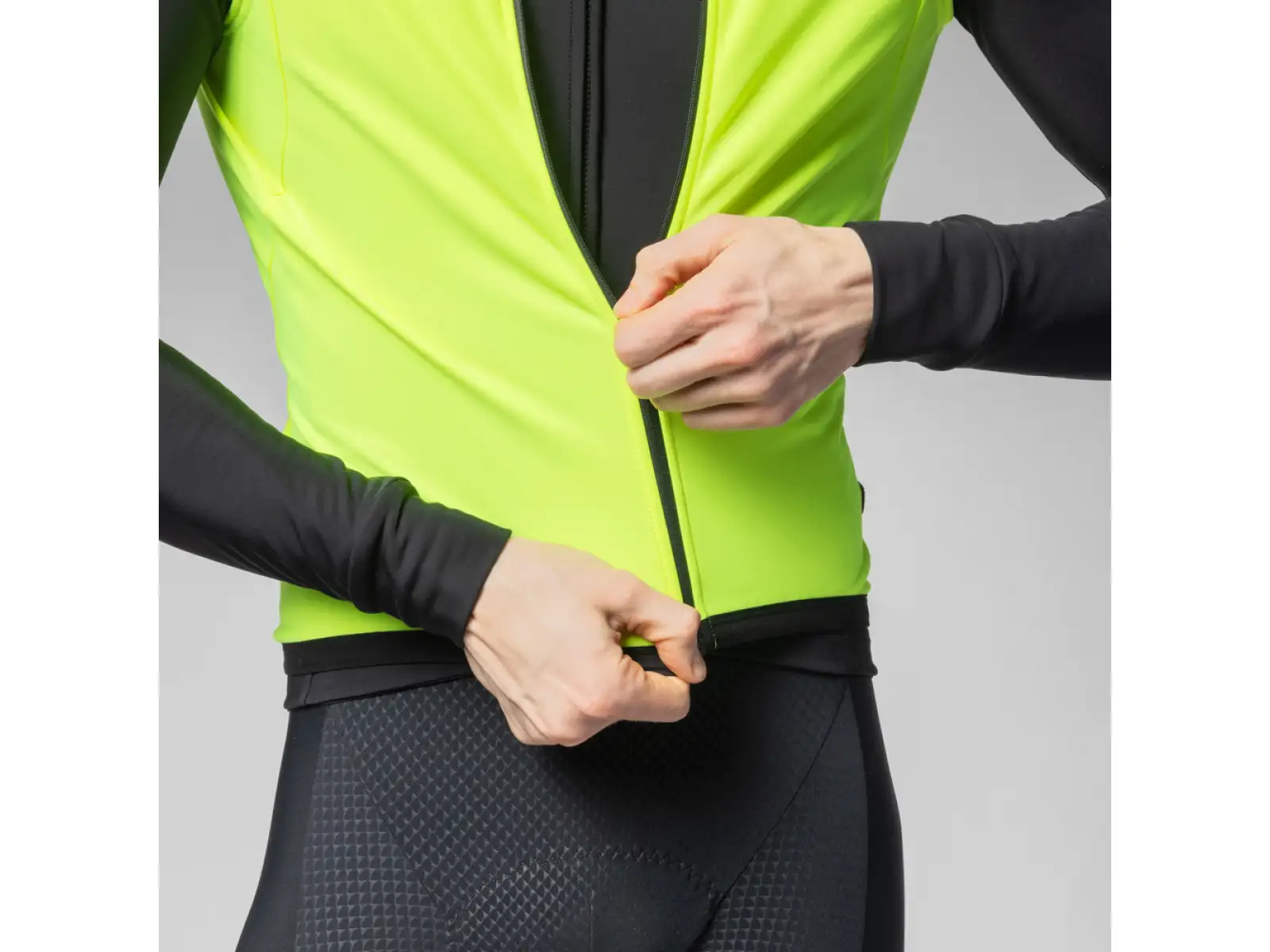 Alé PR-E Thermo 2.0 Herren-Radweste Fluo gelb