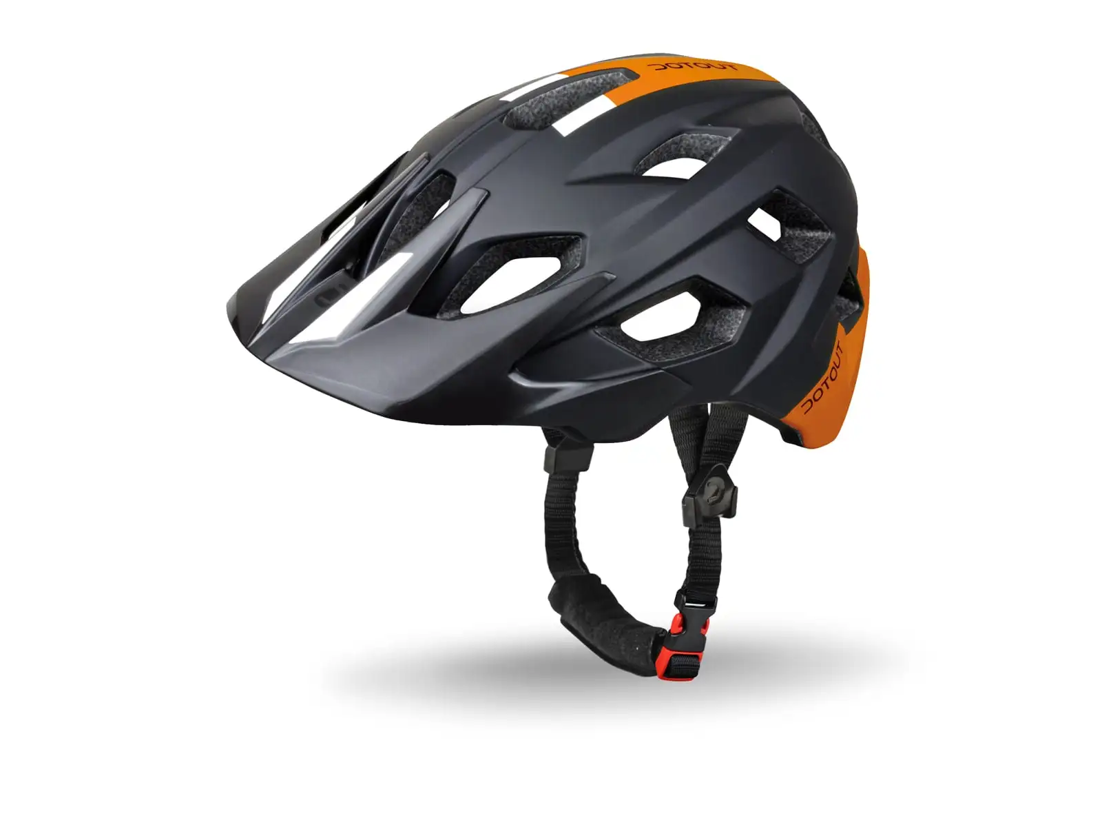 Dotout Hammer Helm Matt Schwarz/Matt Orange