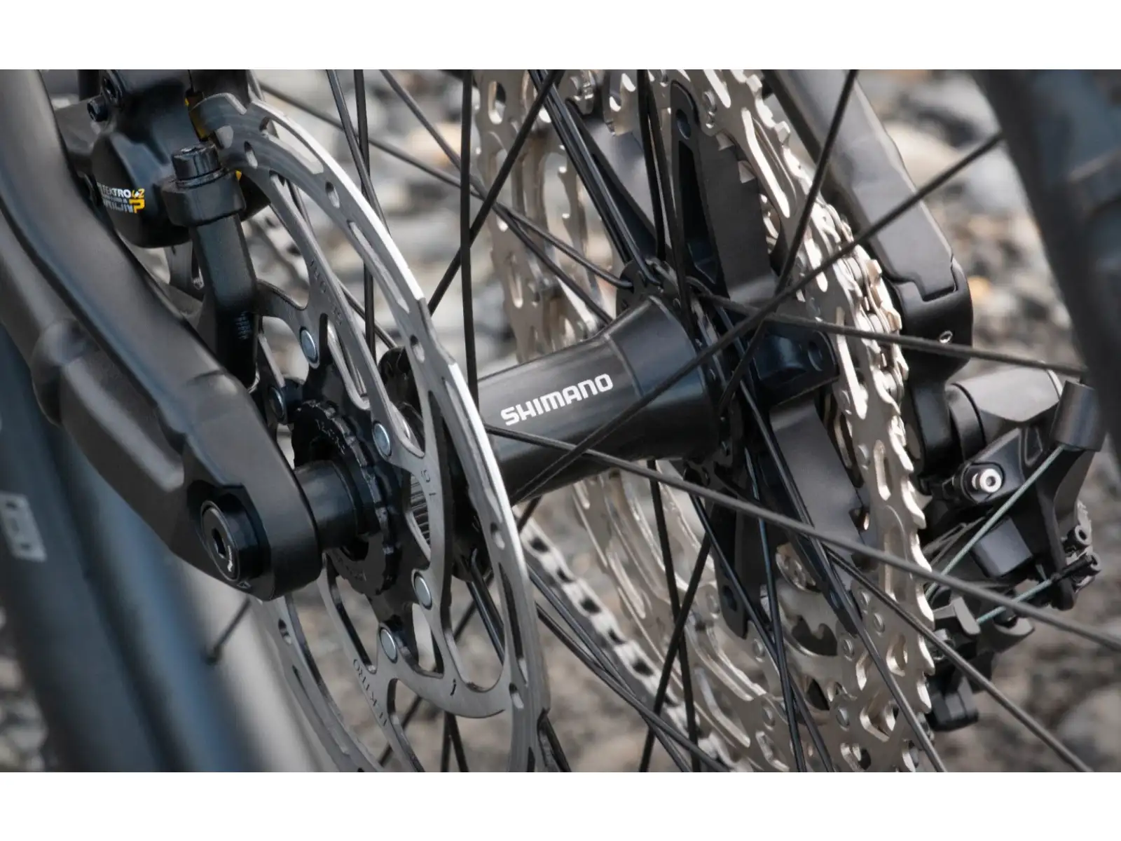 Superior eXF 8089 Fully suspended electric bike Matte Black/Chrome Silver