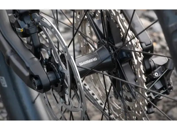 Superior eXF 8089 Fully suspended electric bike Matte Black/Chrome Silver