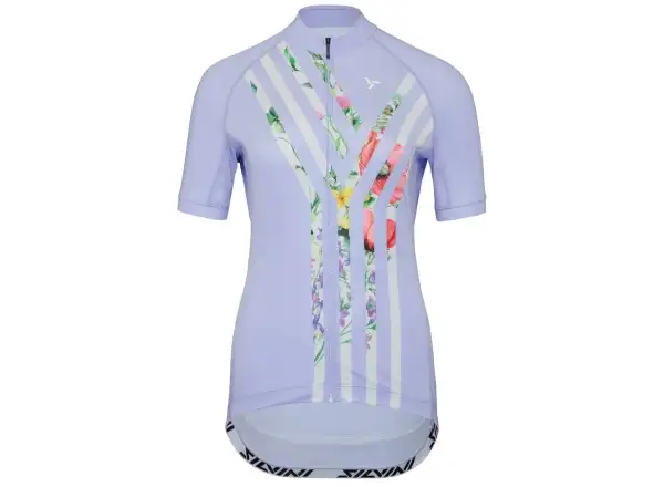 Silvini Calnia Damen Trikot Kurzarm Lilac/White