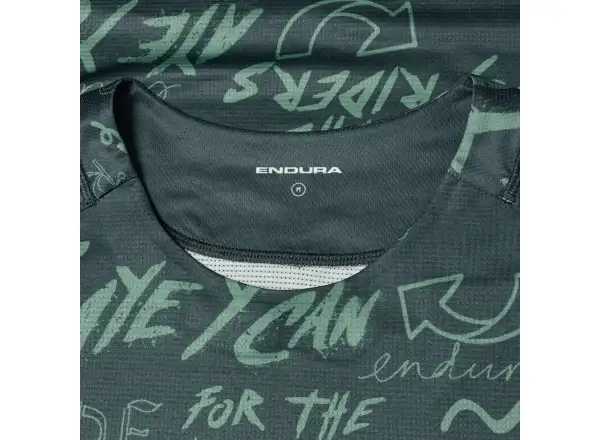 Endura Singletrack Herrentrikot Langarm Carbon Grey