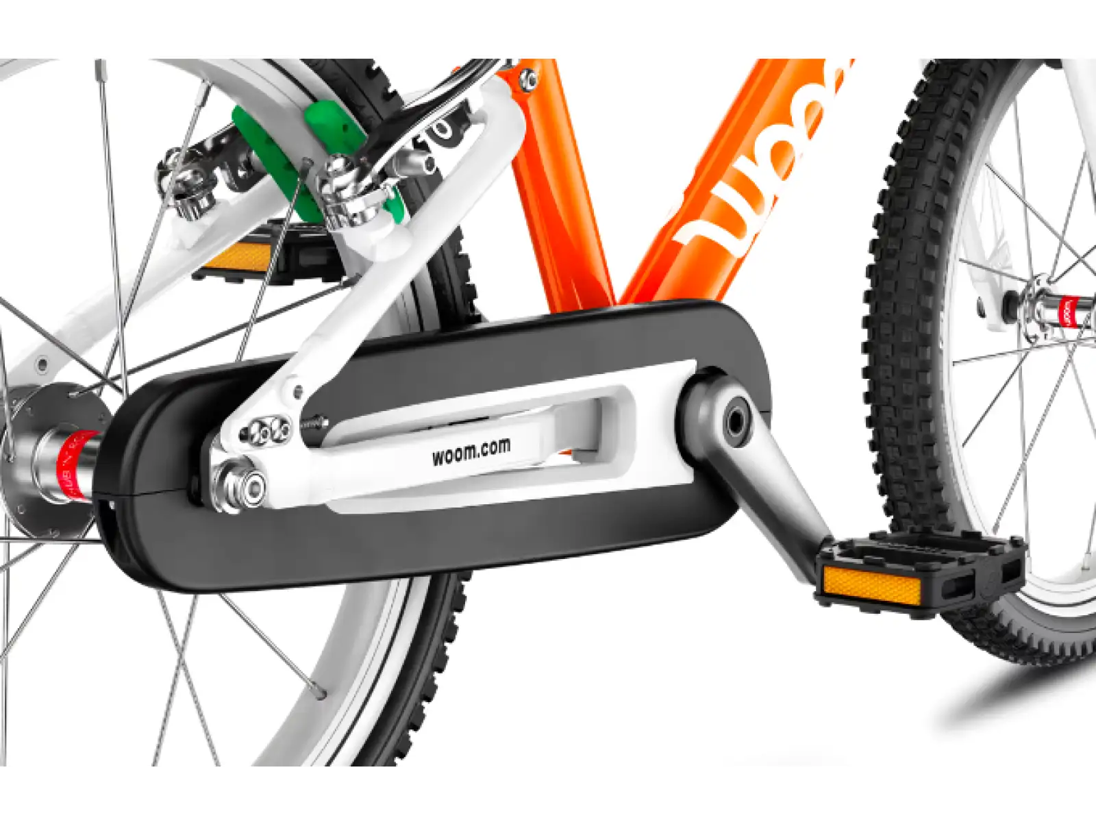 Woom 2 Flamme Orange 14 Kinderfahrrad
