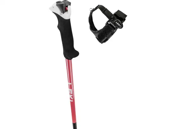 Leki Stella S Damen-Skistöcke black-light rose-white