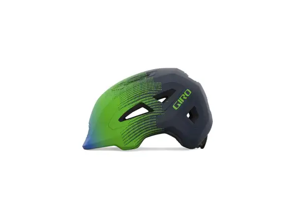 Giro Scamp II Kinderhelm Mat Blue/Green Towers