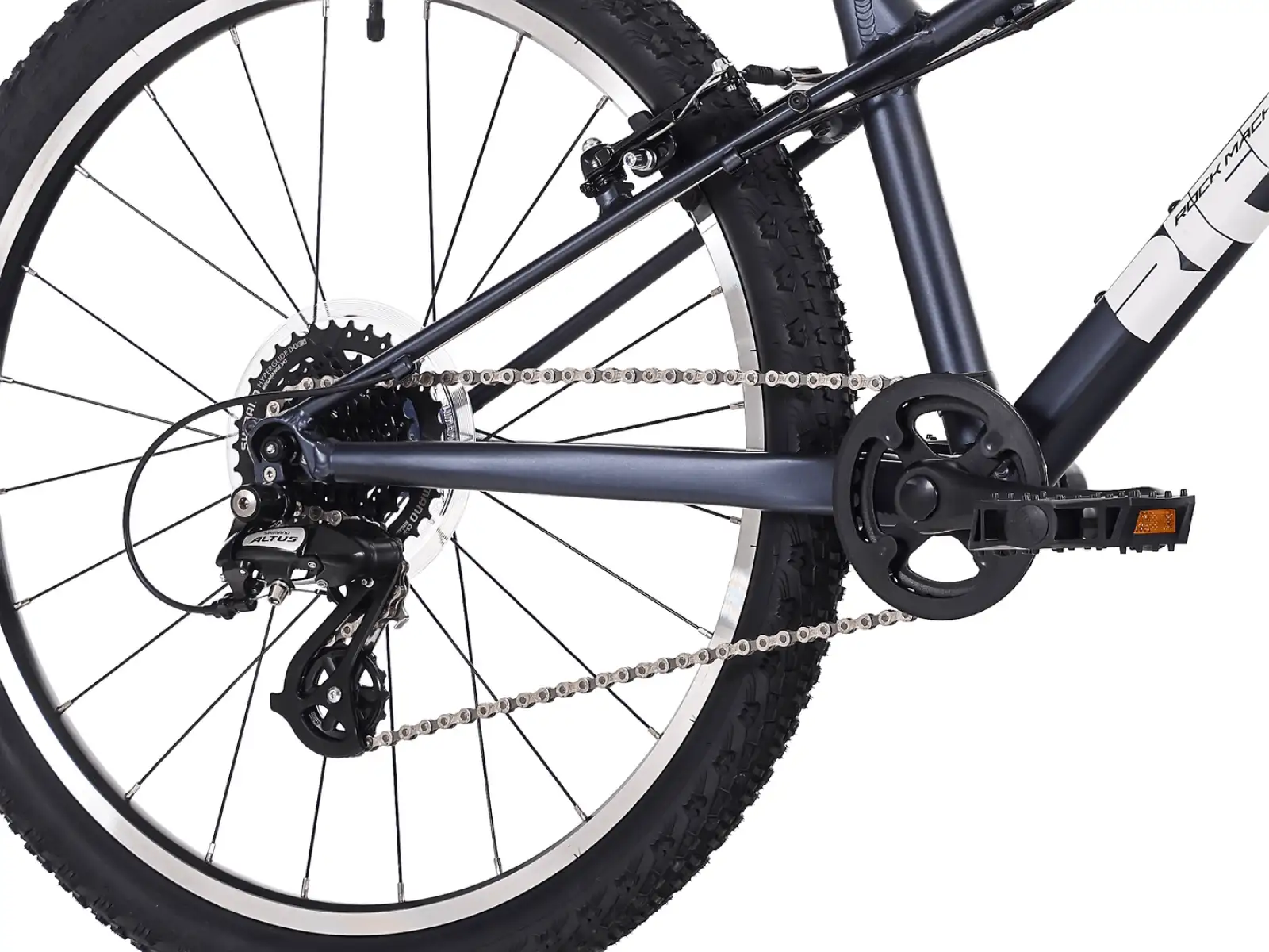 Rock Machine RIFF Jr 24 Kinderfahrrad Matte Deep Ocean Blue