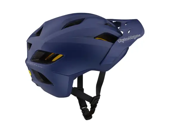 Troy Lee Designs Flowline MIPS Kinderhelm Orbit dunkelblau