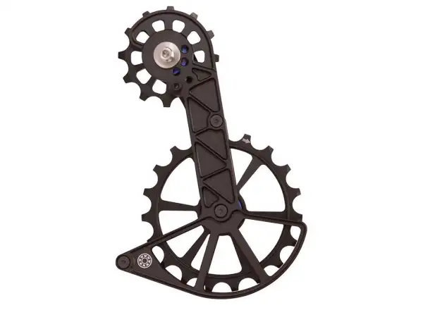 Kogel Kolossos Führung mit Rollen für GRX / Gravel Schwarz