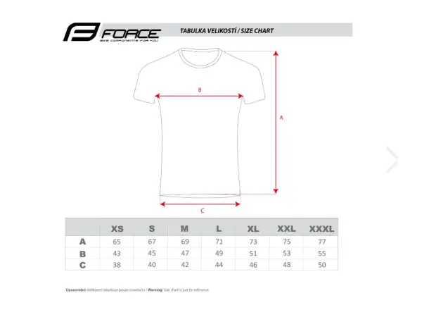 Force Bike Herren T-Shirt kurzarm rot