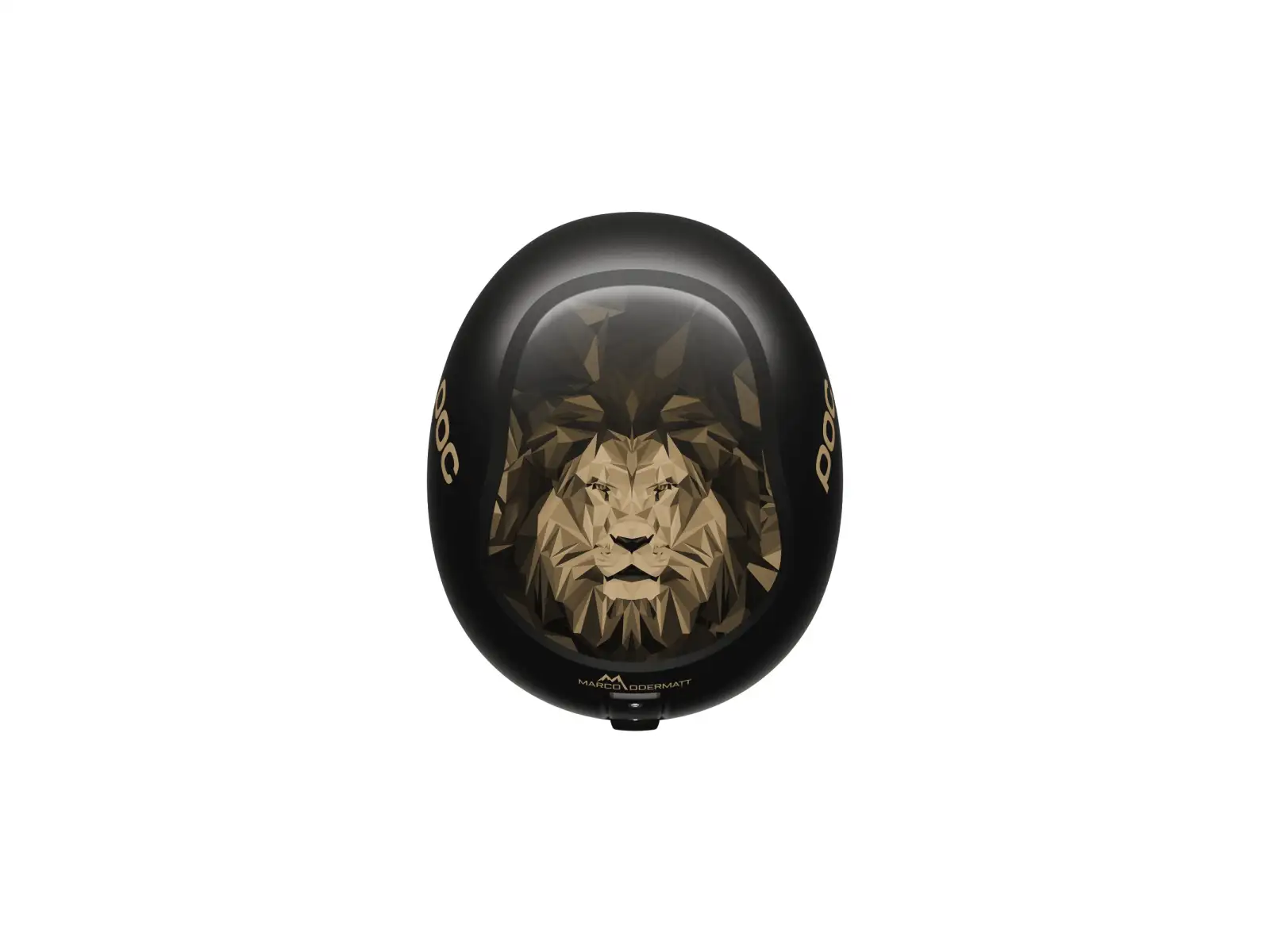 POC Skull Dura Jr Marco Odermatt Ed. Skihelm Uranium Black/Podium Gold