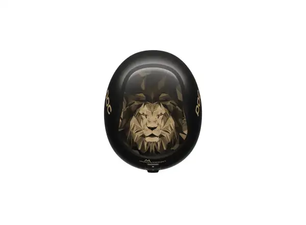 POC Skull Dura Jr Marco Odermatt Ed. Skihelm Uranium Black/Podium Gold