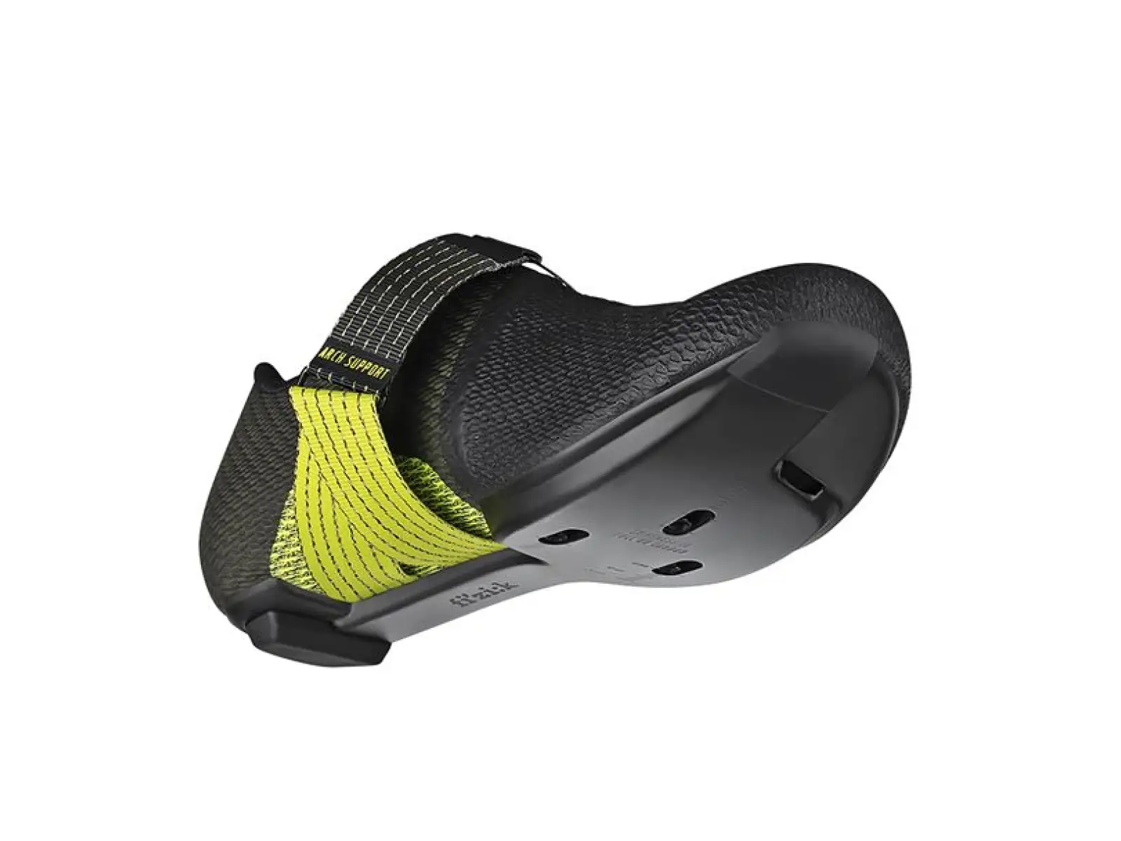 Fizik Stabilita Carbon Herren Rennradschuhe Black/Yellow Fluo