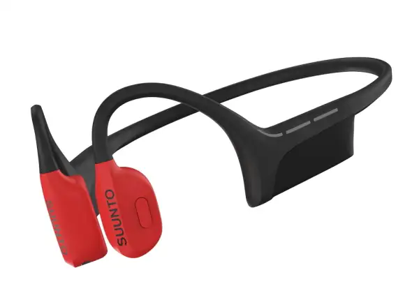 Suunto Wing Kopfhörer mit Ladestation in Lava Rot