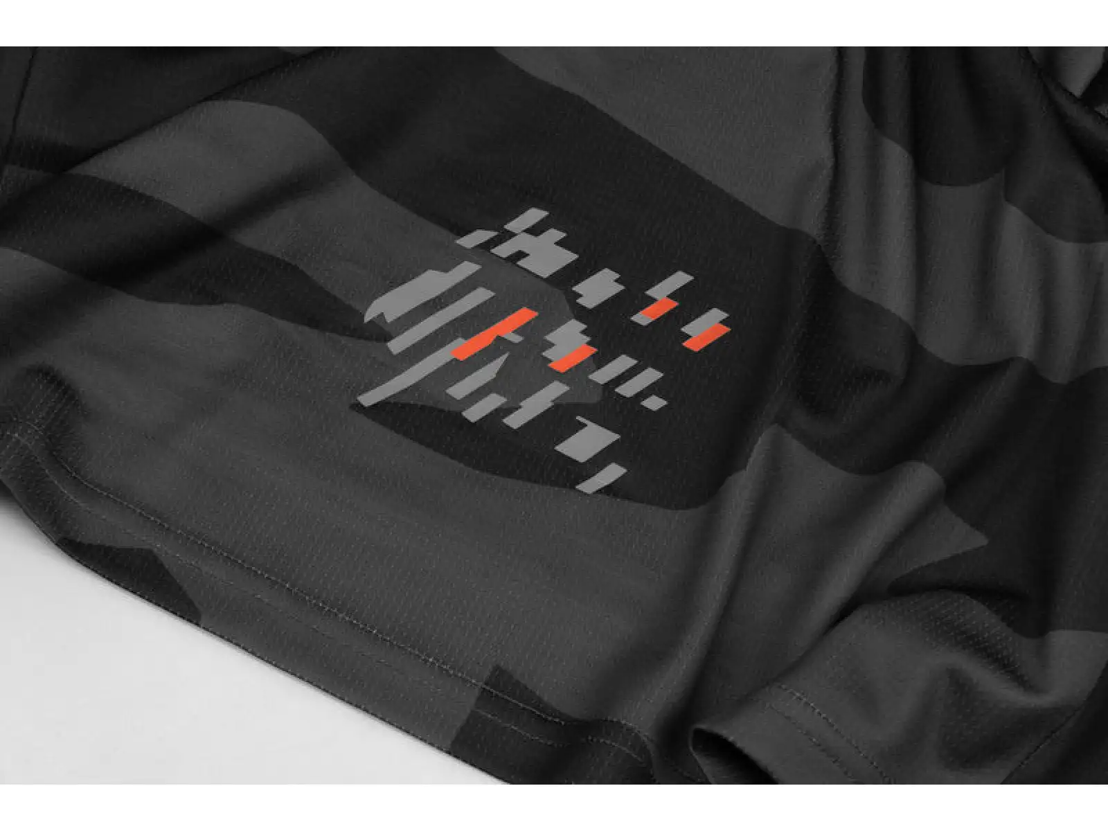 Etape Rocky Herren Freeride-Trikot schwarz/rot