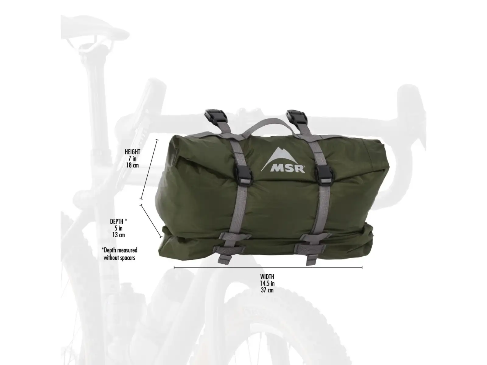 MSR Hubba Hubba Bikepack 2 Zelt für 2 Personen.