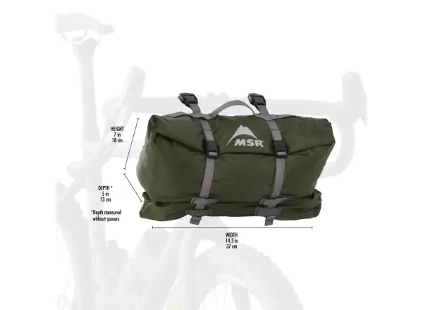 MSR Hubba Hubba Bikepack 2 Zelt für 2 Personen.